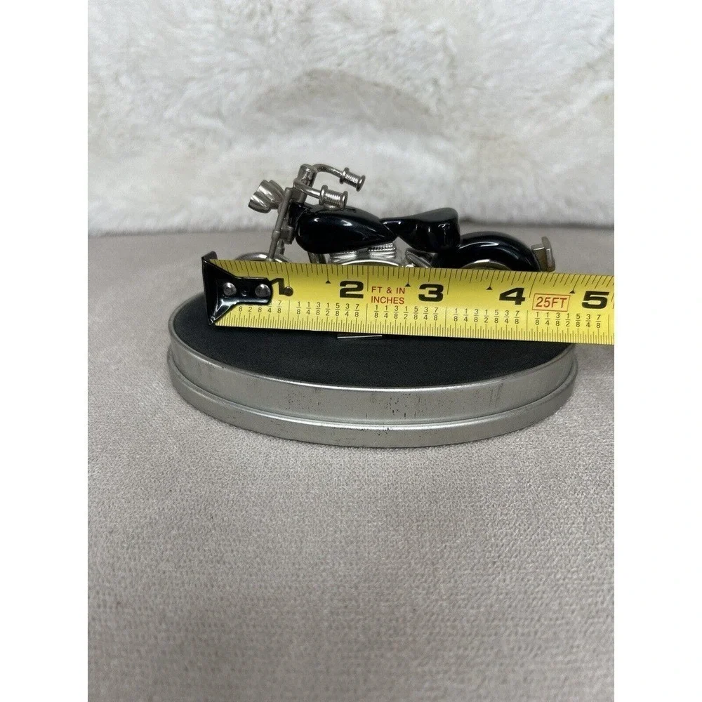 Collectible Vintage Fossil Limited Edition Motorcycle Desk Clock